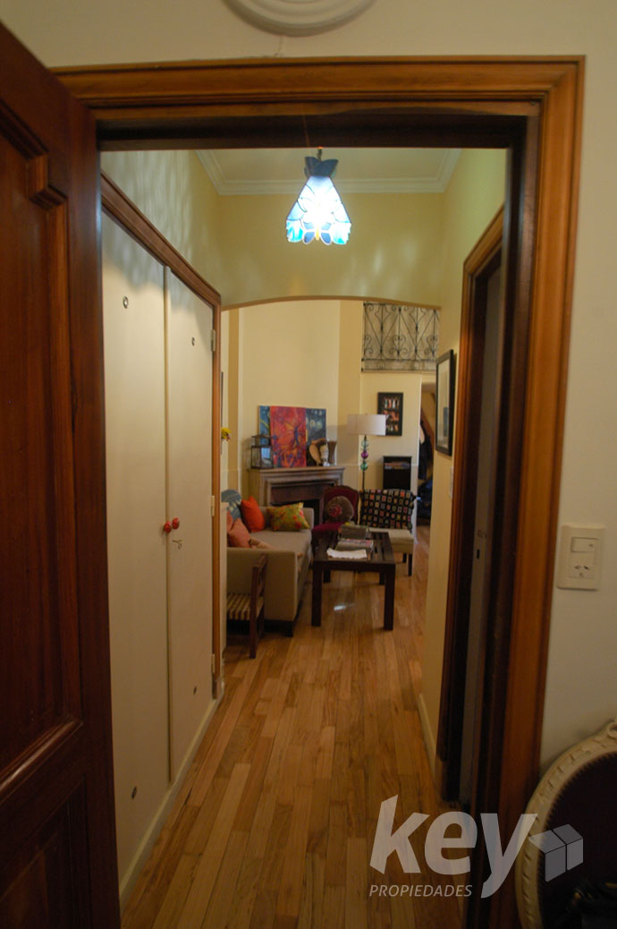 pasillo del departamento en venta en Barrio Norte con Patio